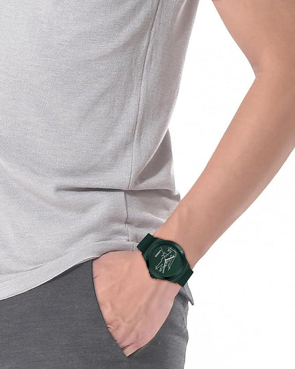 Lacoste Neocroc Men's Quartz Watch - Multicolor Statement Timepiece