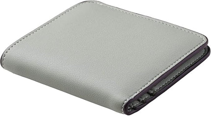 Toughergun Women’s Small Slim Leather Wallet with RFID Protection, Compact Bifold Mini Purse with Clear ID Window
