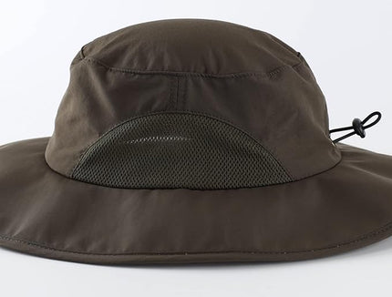 Home Prefer UPF50+ Mens Sun Hat Wide Brim Fishing Hat for Men UV Protection Womens Beach Bucket Hat for Golf Hiking Gardening
