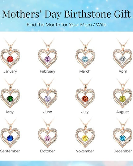 18K Rose Gold Necklaces for Women Birthday Gifts for Women Jewelry for Women Birthday Gifts for Wife Girlfriend Daughter Wife Birthday Gifts for Anniversary Mothers Day Christmas Valentines Gifts