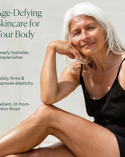 OSEA Anti-Aging Body Balm 5 oz - Firming & Tightening Body Lotion for Hydration - For Silky Glowing Skin - Nutrient-Rich Seaweed Body Lotion - Clean & Vegan Body Care Anti-Aging Body Moisturizer