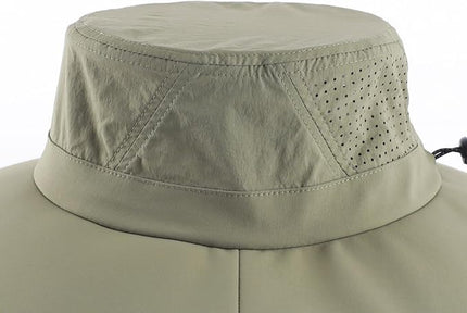 Home Prefer UPF 50+ Sun Hats for Men Women Foldable Wide Brim Fishing Hat Quick Dry Summer Outdoor Garden Safari Bucket Hat