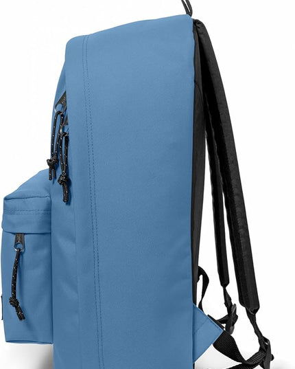 EASTPAK Out Of Office – 31L Backpack with Dual Compartments, 16” Laptop Sleeve, Security Pocket, Bottle Holder & Air Mesh Straps, Aviator Blue