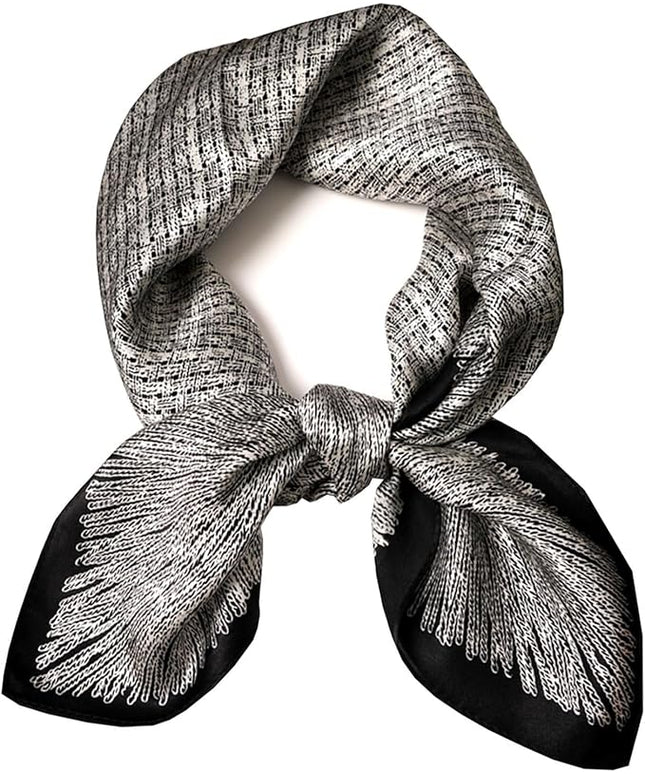 Neck Scarf For Womens Silky Head Scarves Hair Bandanas Square Scarf Fashion Accessories lightweight