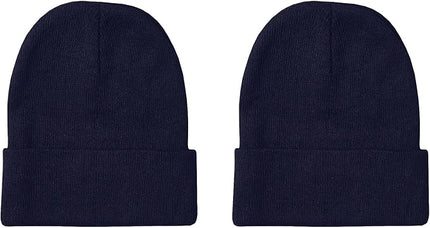 Unisex Winter Beanie – Warm Knit Hat for Men & Women, Soft Stretchy Cold Weather Cap for Outdoor, Running & Hiking