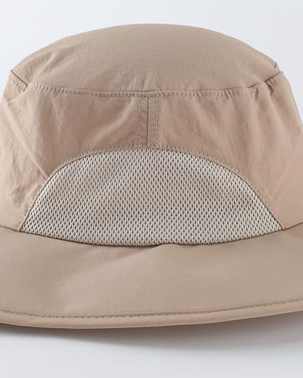 Home Prefer UPF50+ Mens Sun Hat Wide Brim Fishing Hat for Men UV Protection Womens Beach Bucket Hat for Golf Hiking Gardening