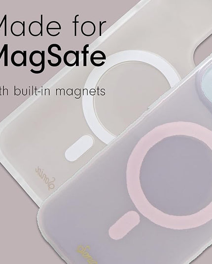 Sonix Protective Phone Case for iPhone 15, 14, 13 | Compatible with Magsafe | 10ft Drop Tested | Jelly Champagne