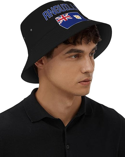 Funny Flag Bucket Hat for Men Women, Fisherman Hats Packable Fashion Sun Cap for Travel Outdoor Beach Boys Girls