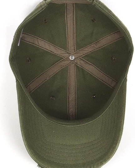 Zylioo XL XXL Oversize Baseball Cap, 100% Cotton Adjustable Dad Hat for Big Heads 23.5"-25.5", Soft Crown Large Size Cap