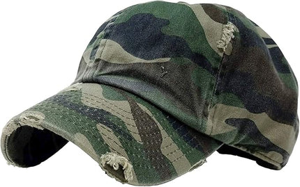 Funky Junque Distressed Baseball Cap