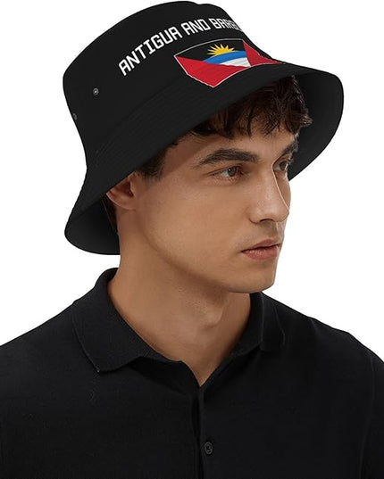 Funny Flag Bucket Hat for Men Women, Fisherman Hats Packable Fashion Sun Cap for Travel Outdoor Beach Boys Girls
