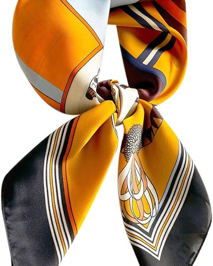 Satin Bandanas Head Scarf For Women Hair Scarves Accessories Lightweight Fashion Wrap Neck Silk Sleeping Headscarf
