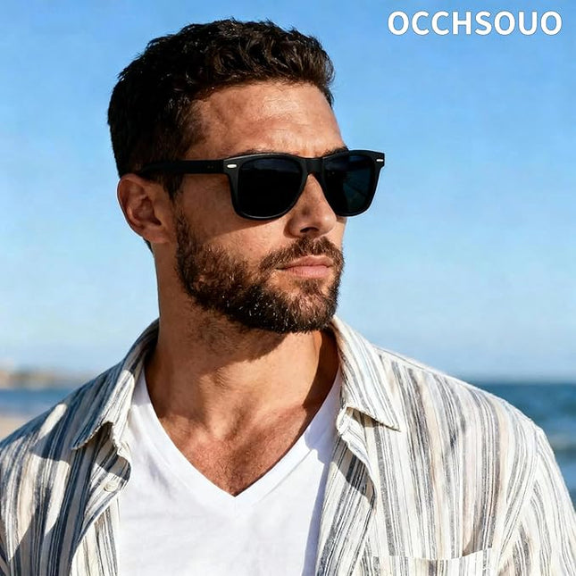 Polarized Sunglasses Womens Men - Sun glasses Fashion Trendy Driving Fishing UV Blocking UV400 Protection