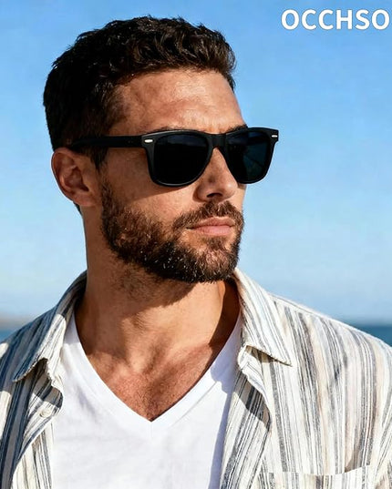 Polarized Sunglasses Womens Men - Sun glasses Fashion Trendy Driving Fishing UV Blocking UV400 Protection
