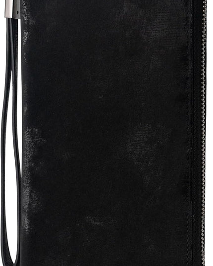 Bveyzi Women RFID Blocking Wallet Leather Zip Around Phone Clutch Large Capacity Ladies Travel Purse Wristlet | RFID Blocking, Zip Around, Large Capacity