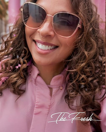 The Fresh Classic Crystal Elegant Women Beauty Design Sunglasses Gift Box