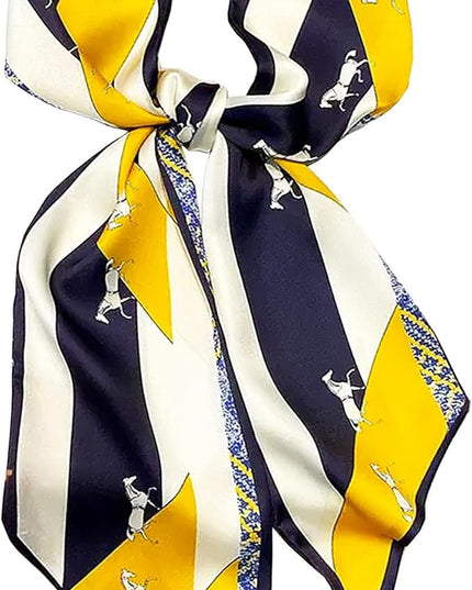 Purse Scarf For Handbags Head Scarves For Women's Hair Bags Scarfs Long Skinny Scarves Fashion Silky