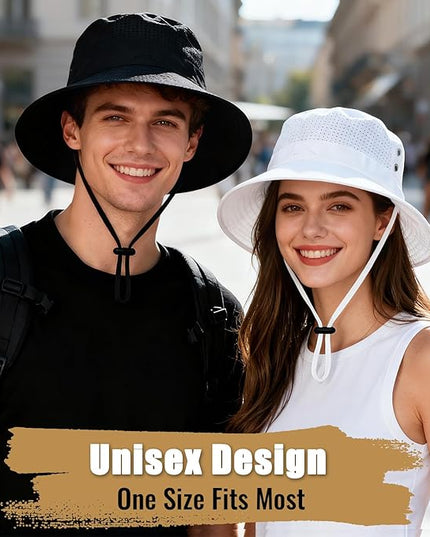 Cooling Sun Bucket Hat for Men Women Fishing Beach Safari Hats for Golf Hiking Hunting Outdoor UPF 50+