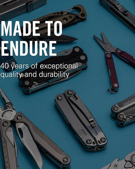 LEATHERMAN, Wave+, 18-in-1 Full-Size, Versatile Multi-tool for DIY, Home, Garden, Outdoors or Everyday Carry (EDC), Stainless Steel