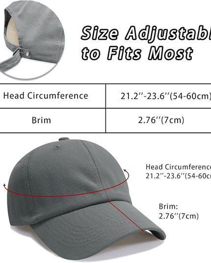 NPQQUAN Original Classic Low Profile Baseball Cap Golf Dad Hat Adjustable Cotton Hats Men Women Unconstructed Plain Cap