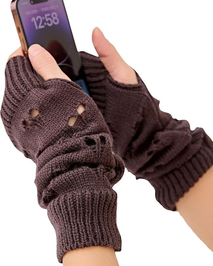 Arm Warmers Fairy Grunge Fingerless Punk Goth Emo Gloves Y2K Accessories Cottagecore