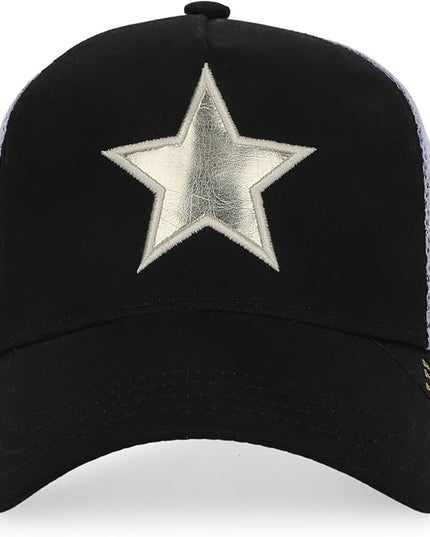 VINTAGE HAVANA Trucker Hats Women | Mesh Adjustable Snapback Hat | Men & Women Cute Trendy Fashion Baseball Cap
