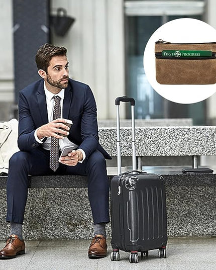Canvas Coin Purse for Men,Small Cloth Change Purse for Coins,Small Fabric Coin Pouch for Men,Mens Zipper Coin Purse,Mini Key Money Change Wallet