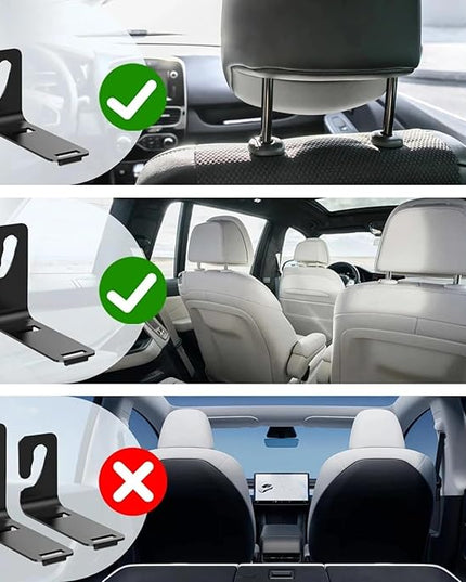 4-in-1 Car Organizers and Storage Box Multifunctional, Behind the Seat Organizer for Car, Cars Backseat Organizers with Tissue Holder and Cup Holder, Consolas Centrales De Auto (Brown 2)