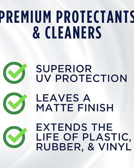 303 Products Automotive Protectant Spray - Helps Prevent Fading & Cracking, Repels Dust, Lint & Staining, Superior UV Protection & Restores Lost Color, Exterior & Interior Car Cleaning Supplies 16oz