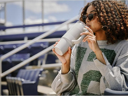 STANLEY Quencher ProTour Flip Straw Tumbler with Leakproof Lid | Built-In Straw & Handle | Cupholder Compatible for Travel | Insulated Stainless Steel Cup | BPA-Free