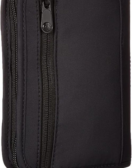 Pacsafe Rfidsafe V150 Anti-theft Blocking Compact Passport Wallet, Black