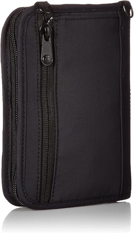Pacsafe Rfidsafe V150 Anti-theft Blocking Compact Passport Wallet, Black