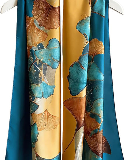 Silk Scarf Mulberry Silk Fashion Scarves Long Lightweight Shawl Wrap …