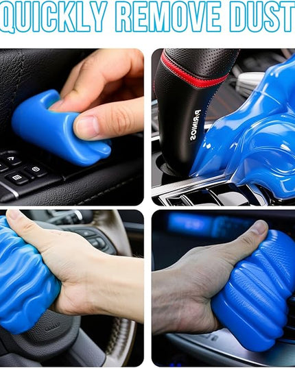 Car Cleaning Gel Car Clean Detailing Putty, Universal Car Interior Cleaner Slime, Car Putty Auto Detailing Tools Accessories, Dust Remover Perfect Cleaning Kit Supplies, Gifts for Men Women-5.6oz