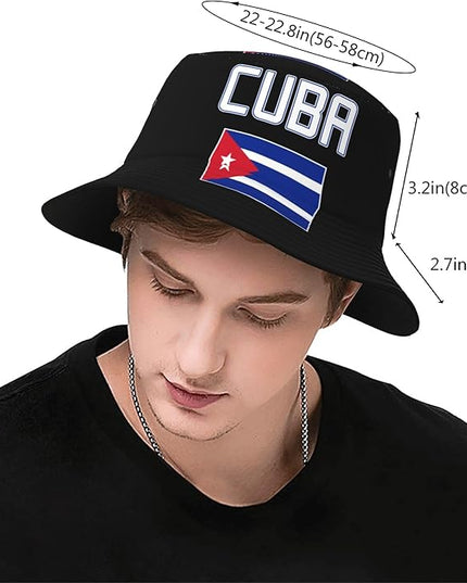 Funny Flag Bucket Hat for Men Women, Fisherman Hats Packable Fashion Sun Cap for Travel Outdoor Beach Boys Girls