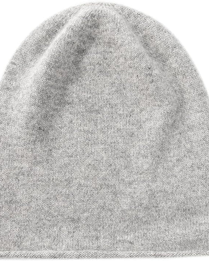 Villand 100% Cashmere Slouchy Beanie Hat for Women, Knitted Ladies Soft Warm Cashmere Skull Beanies Cap