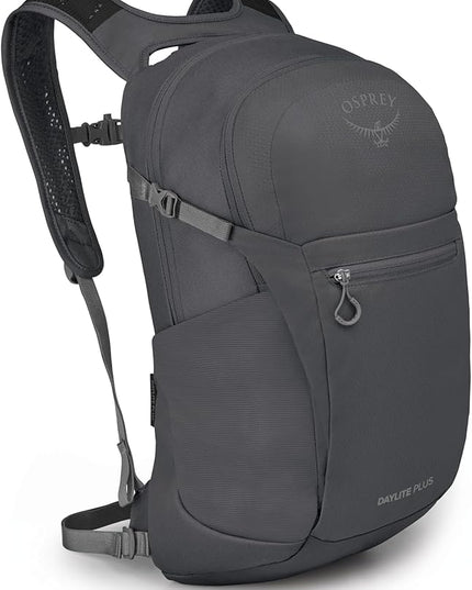 Osprey Daylite Plus Commuter Backpack – Lightweight, Everyday Pack with Laptop Sleeve and Water Bottle Pockets – Ideal for Work, School, and Travel with Versatile Storage Options, Tunnel Vision Grey