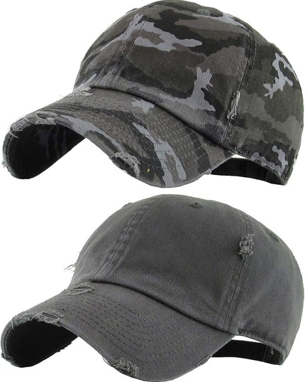 Funky Junque Distressed Baseball Cap
