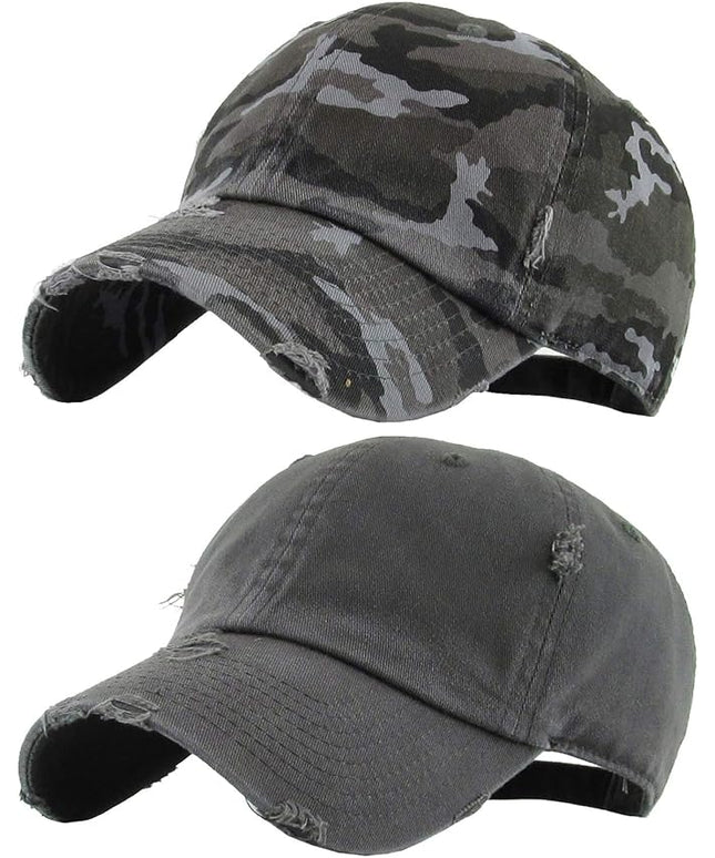 Funky Junque Distressed Baseball Cap