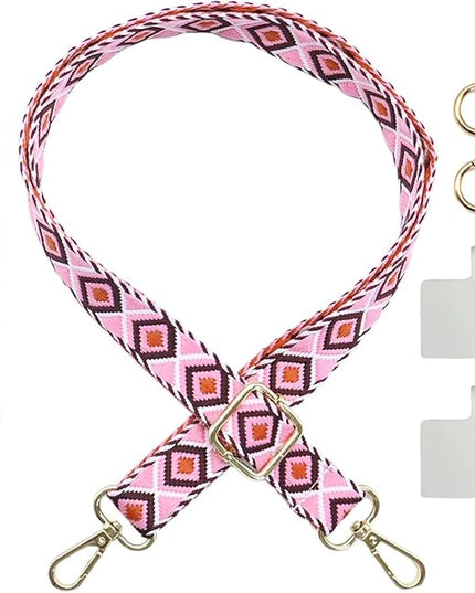 LEMEDE Adjustable Phone Lanyard - Phone Wristlet & Crossbody Phone Strap, Versatile for ID, Camera，Key straps(1" Width)