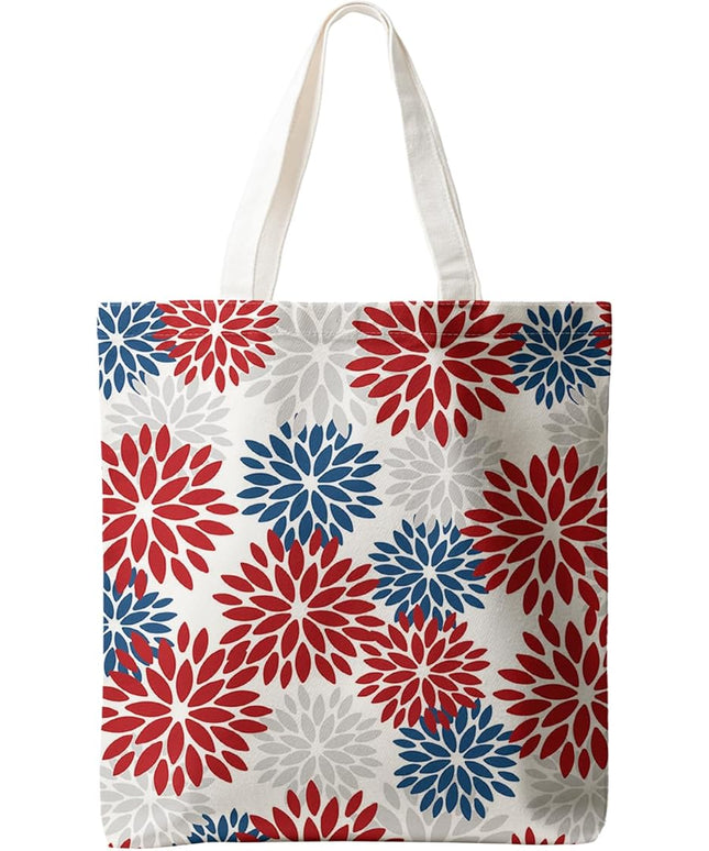 Horaldaily Canvas Tote Bag,Reusable Shoulder Tote Bag for Women Lady Casual Vacation, Shopping, Work, Gym