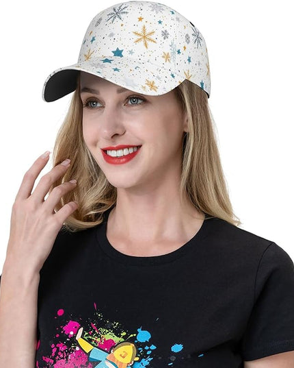 St. Patrick's Day Baseball Cap for Men Women Flower Print Sport Outdoor Travel Trucker Hat Sun Protection Dad Hats