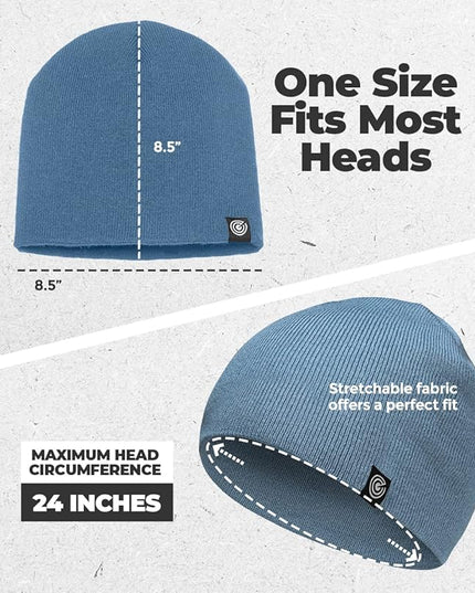 Original Beanie Cap - Soft Knit Beanie Hat - Warm and Durable