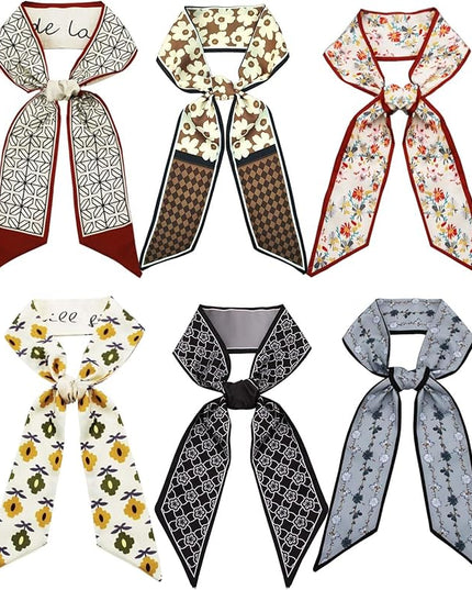 Purse Scarf Handbags For Women Skinny Hair Neck Accessories Scarves With Bag Scarfs Handle Fashion Lightweight