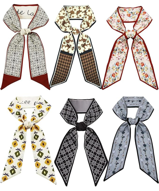 Purse Scarf Handbags For Women Skinny Hair Neck Accessories Scarves With Bag Scarfs Handle Fashion Lightweight