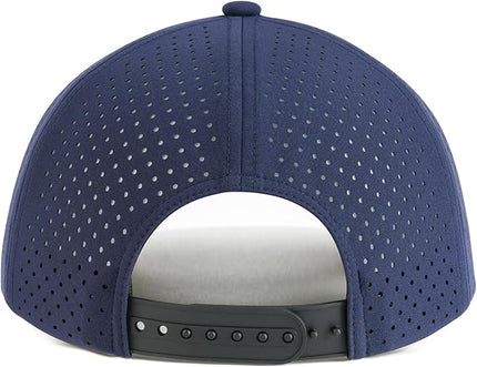 VOBOOM Men Quick Dry Baseball Cap Laser Cut Mesh Ball Curved Brim Snapback Hat