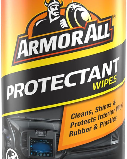 Armor All Original Protectant Wipes, Car Interior Cleaner Wipes with UV Protection to Fight Cracking & Fading, 30 Count