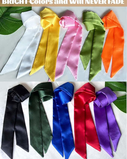 kcctoo 2/6/10Pack Scarf Bags for Women Handbag Scarfs Band Hair Neck Scarves Fashion Gifts