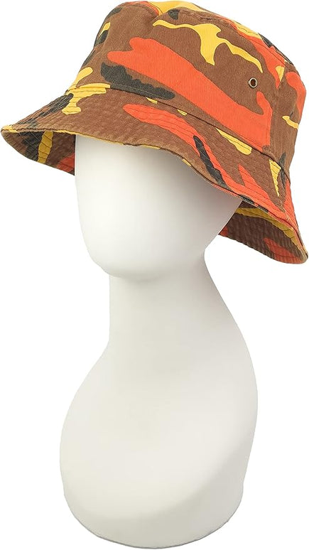 Utmost Bucket Hat 100% Cotton & Denim Lightweight Packable Outdoor Summer Beach Fishing Sun Hat