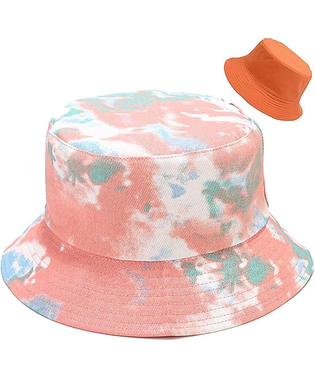 XYIYI Cute Bucket Hat Beach Fisherman Hats for Women, Reversible Double-Side-Wear